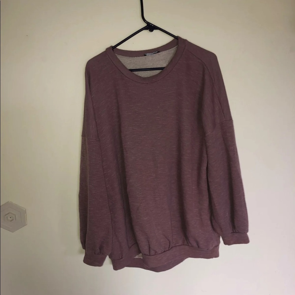 Oversized sweat shirt